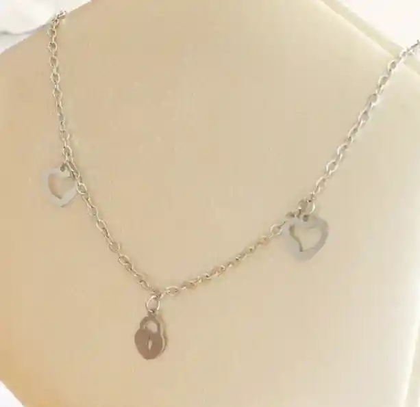Collar Con Dije Cerrazón Y Candado