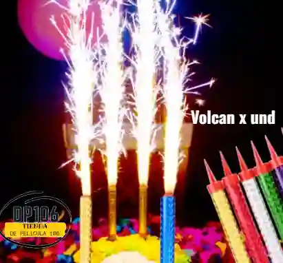 Vela Volcan X 1 Und
