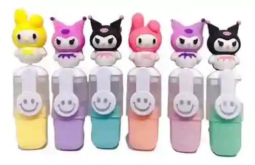 Resaltadores Kuromi 6 Unidades