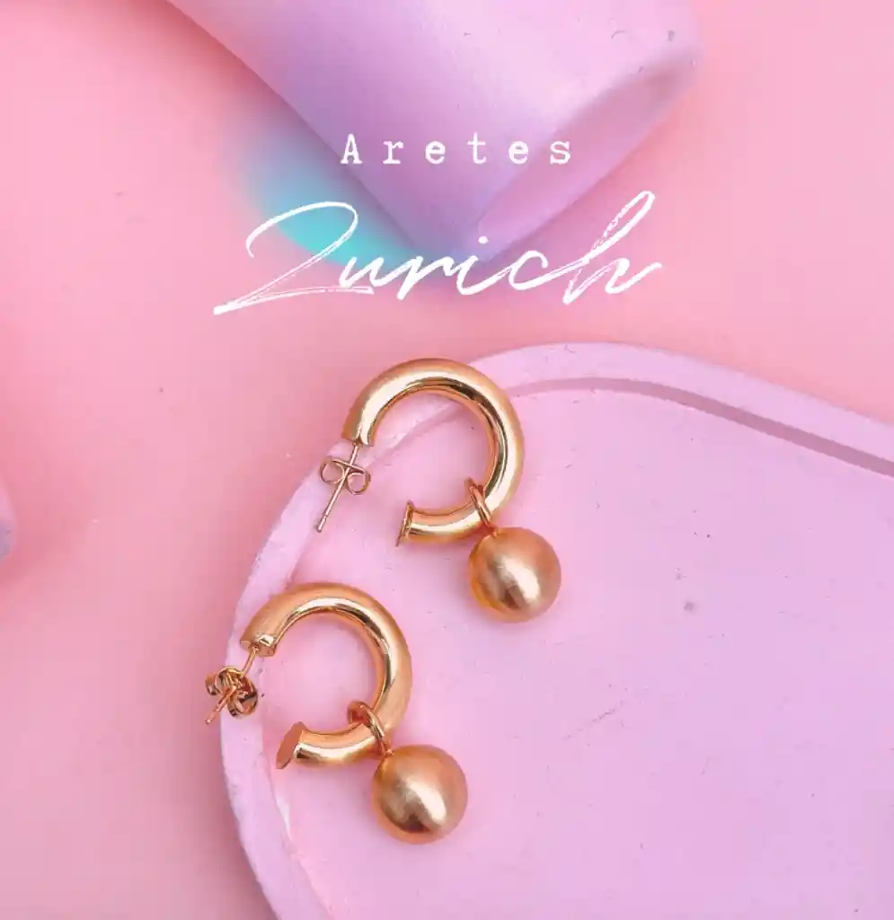 Aretes Zurich Gold
