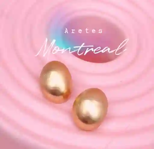 Aretes Montreal Gold