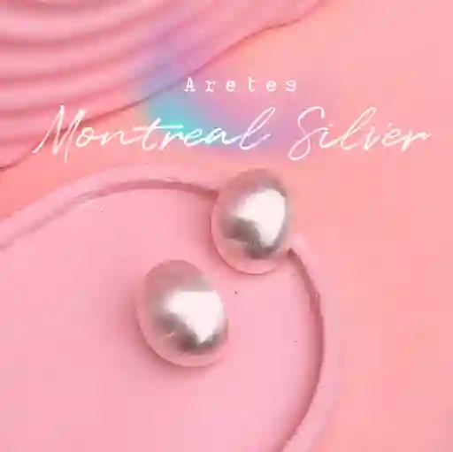 Aretes Montreal Silver