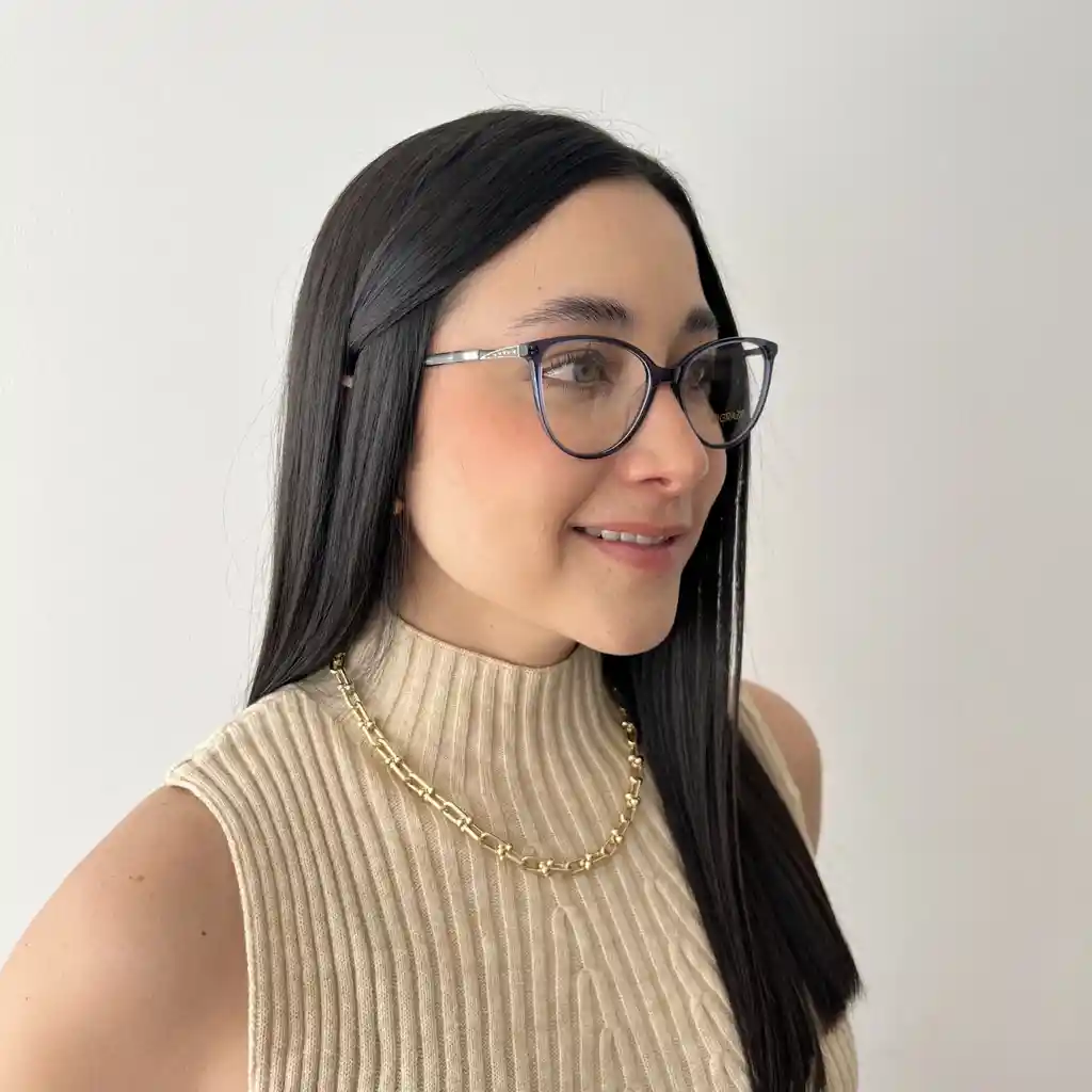 Montura De Gafas Fairy Azul Oscuro