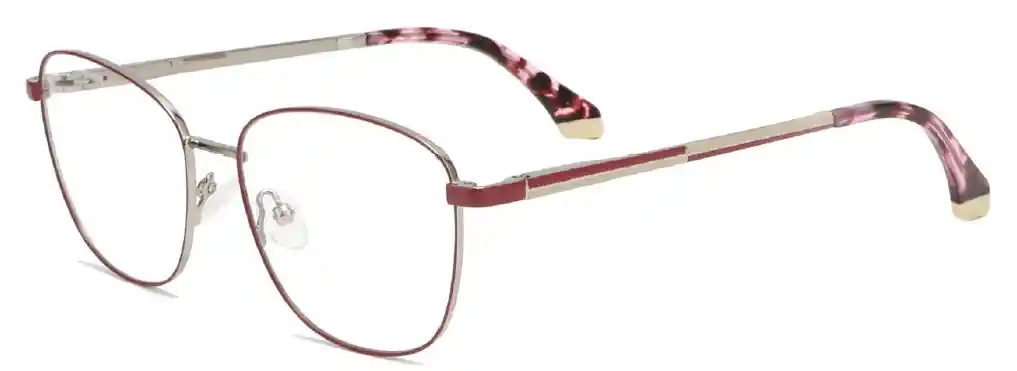 Montura De Gafas Coral Vinotinto