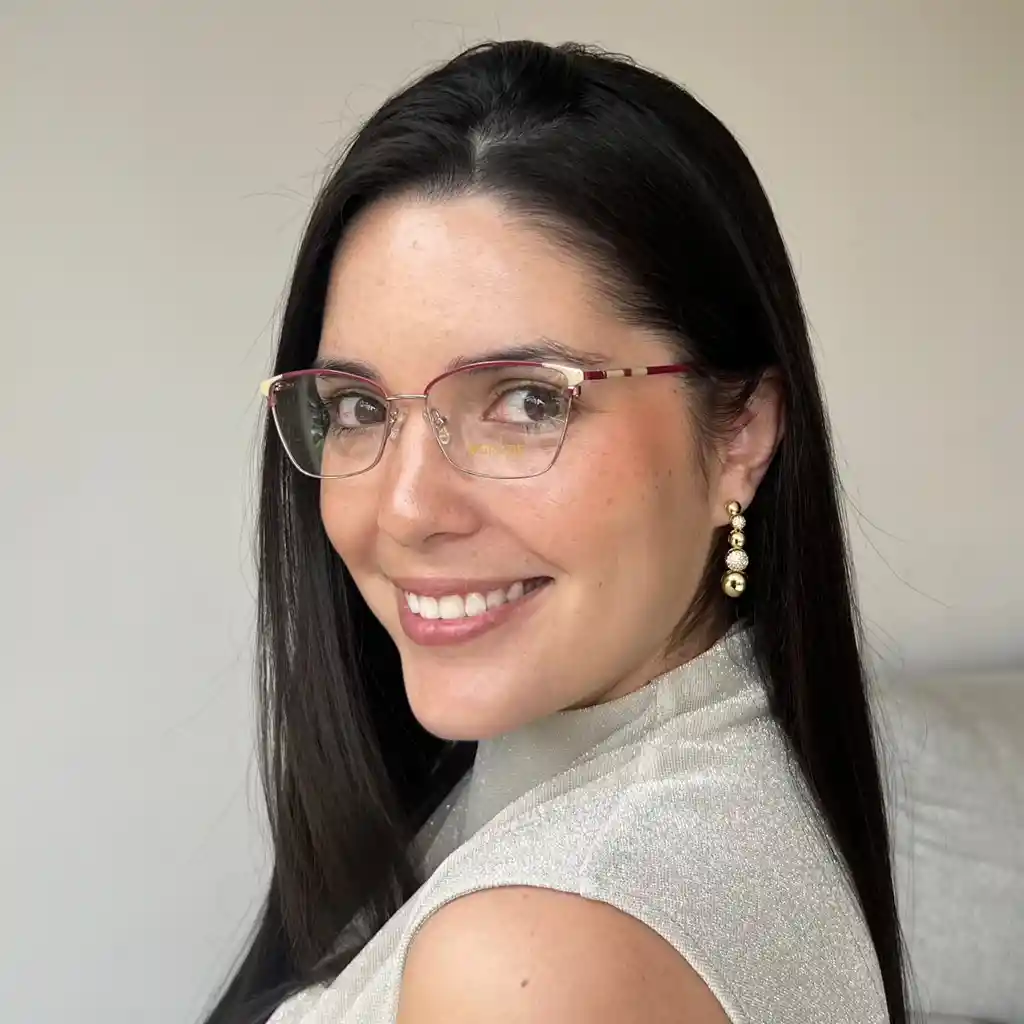 Montura De Gafas Lúmina Vinotinto
