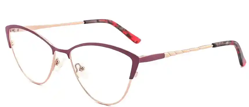 Montura De Gafas Aurora Vinotinto