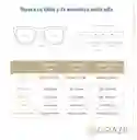 Montura De Gafas Coral Crema