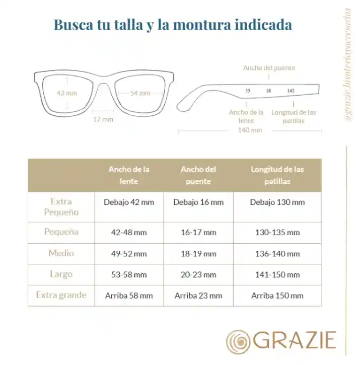 Montura De Gafas Coral Crema