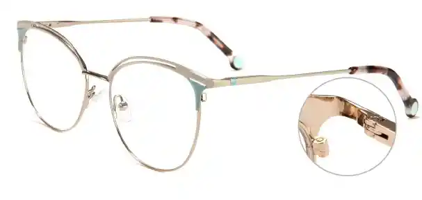Montura De Gafas Ambar Crema