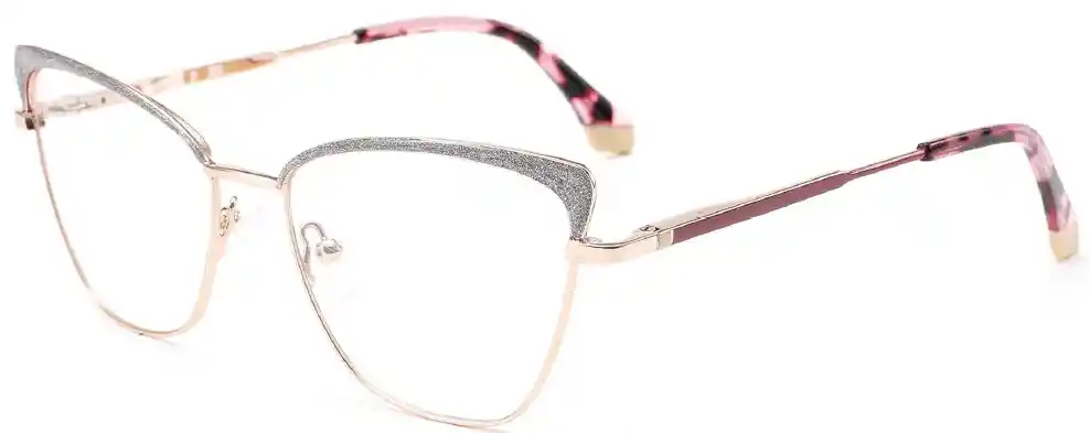 Montura De Gafas Glam Vinotinto