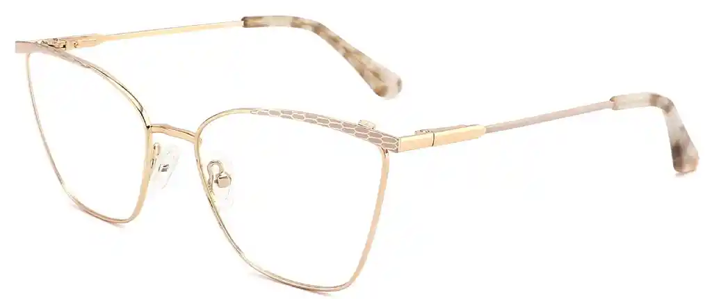 Montura De Gafas Havana Crema