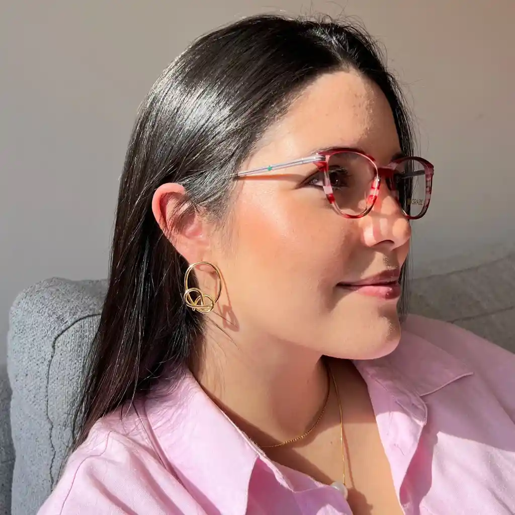 Montura De Gafas Scarlet Rojo