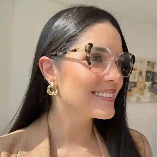 Montura De Gafas Funky Transparente