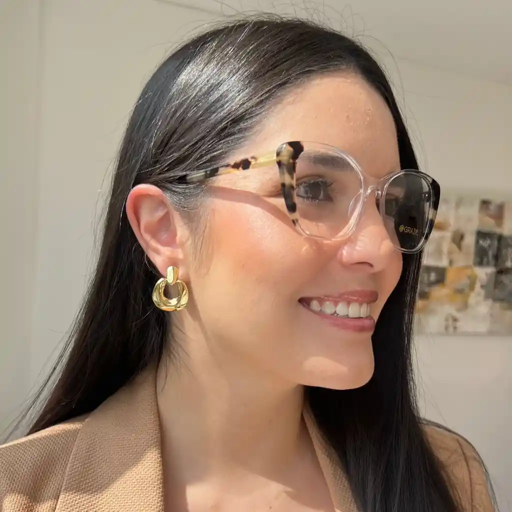 Montura De Gafas Funky Transparente