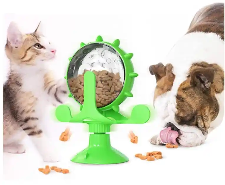 Juguete Interactivo Para Perros Y Gatos Con Fuga Lenta De Comida