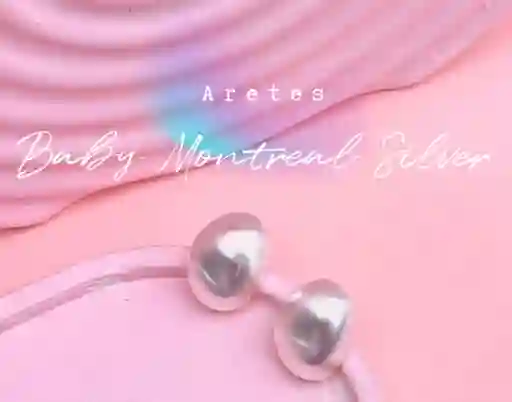 Aretes Baby Montreal Silver