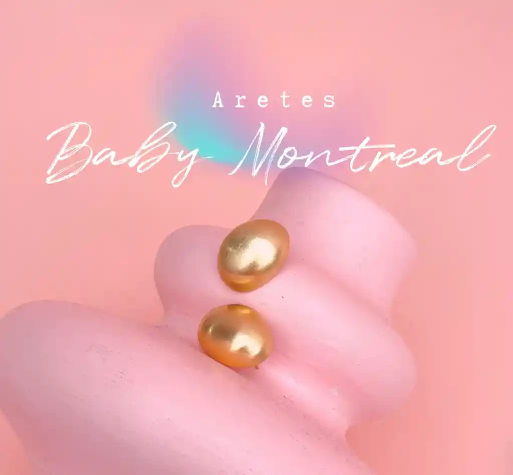 Aretes Montreal Gold