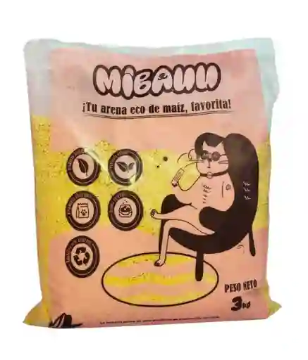 Mibauu Arena De Maiz 8 Kg
