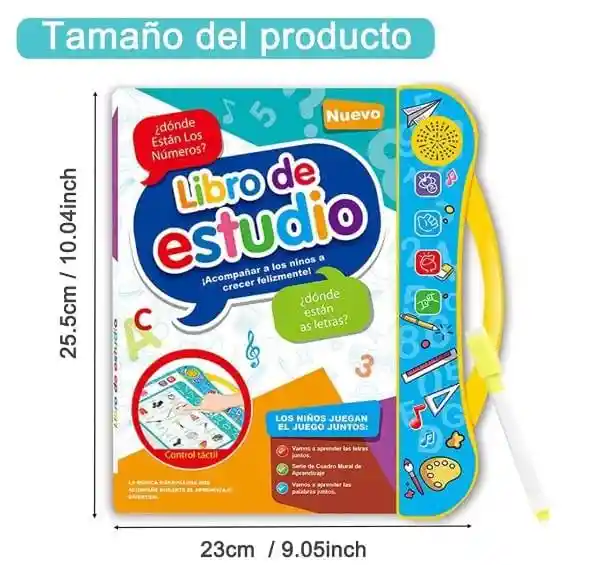 Libro Educativo Interactivo Para Niños