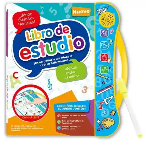 Libro Educativo Interactivo Para Niños