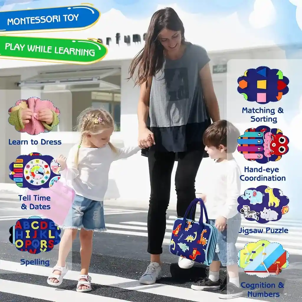 Maleta Educativa Montessori Sensory Toy