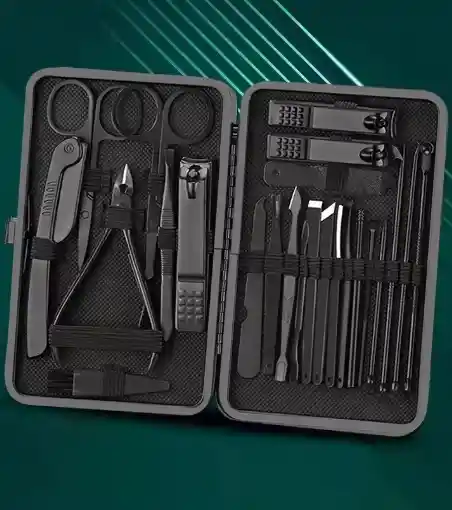 Kit De Manicure Y Pedicure Herramientas Profesional