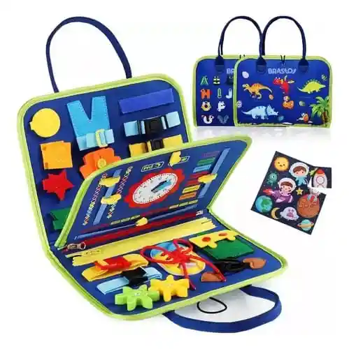 Maleta Educativa Montessori Libro Sensorial
