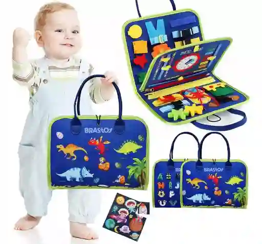 Maleta Educativa Montessori Libro Sensorial