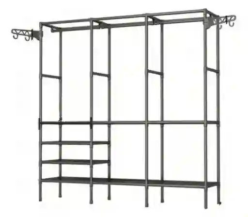 Armario Organizador Closet 3 Espacios Tubular
