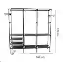 Armario Organizador Closet 3 Espacios Tubular