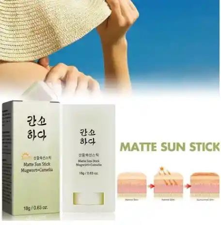 Bloqueador Solar Para Cara Y Cuerpo 18g Palo Solar Mate Spf50 Proteccion Uv