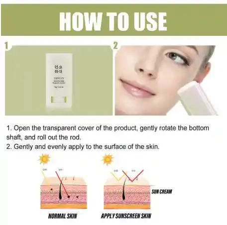 Bloqueador Solar Para Cara Y Cuerpo 18g Palo Solar Mate Spf50 Proteccion Uv