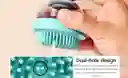 Cepillo Dispensador De Jabón Para Baño Con Cerdas Finas Y Gruesas