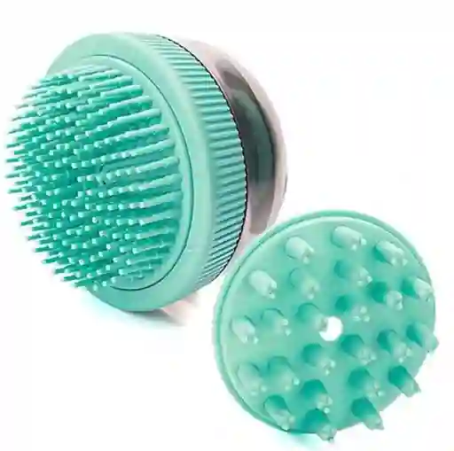 Cepillo Dispensador De Jabón Para Baño Con Cerdas Finas Y Gruesas