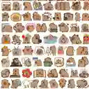 Pegatinas Capibara Chiguiro Stickers Calcomanias Adhesivos Coleccion X25 Unidades