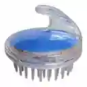 Cepillo Masajeador De Silicona Para Lavar Cabello Colores Surtidos
