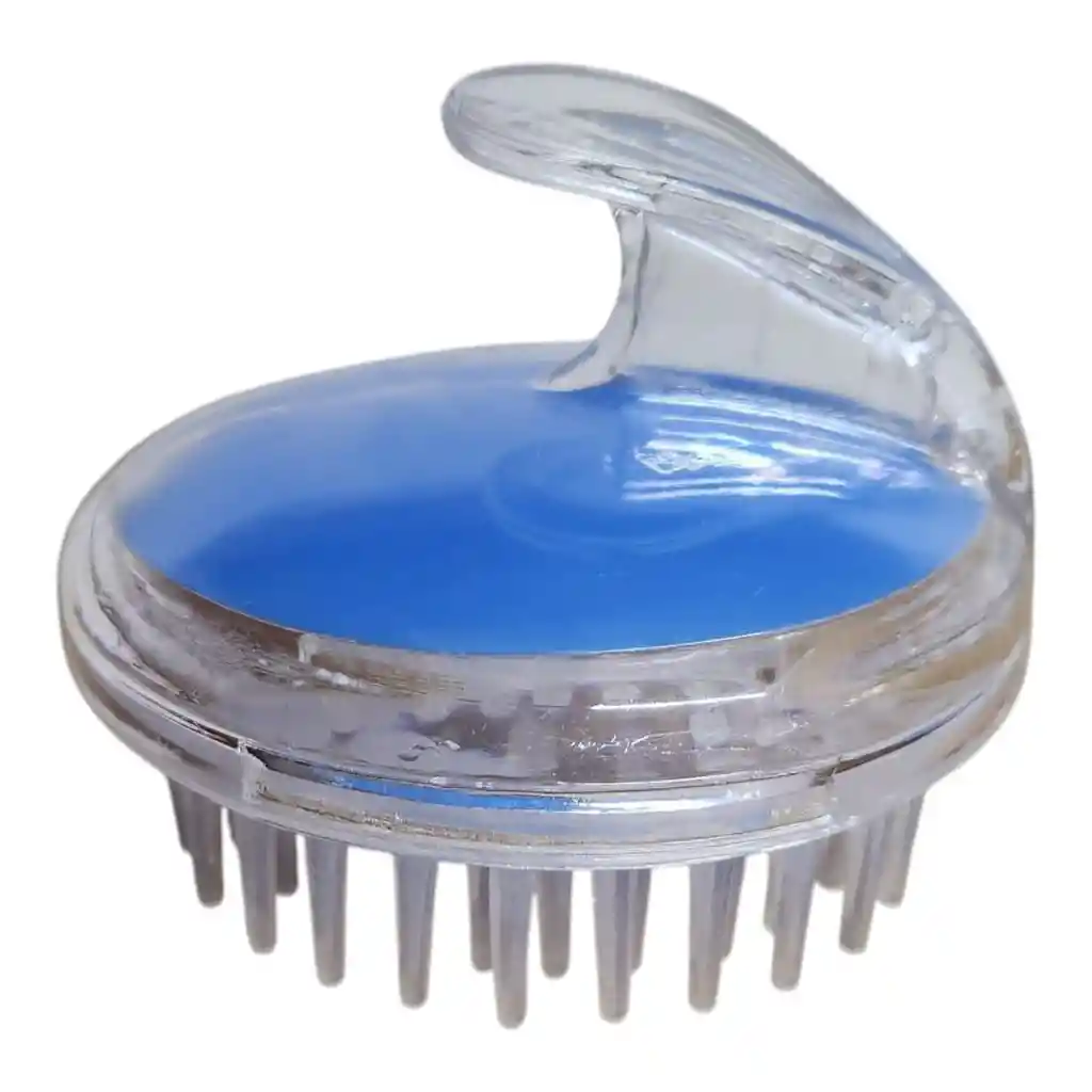 Cepillo Masajeador De Silicona Para Lavar Cabello Colores Surtidos