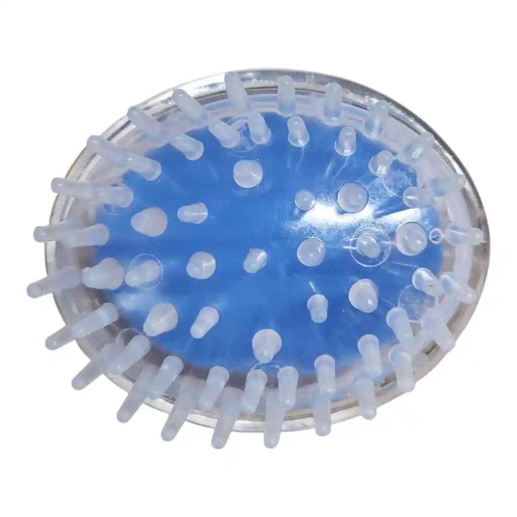 Cepillo Masajeador De Silicona Para Lavar Cabello Colores Surtidos
