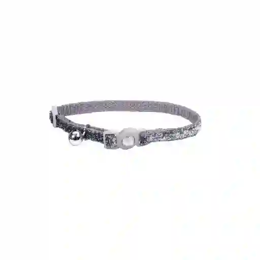 Collar Coastal Brillante Plateado