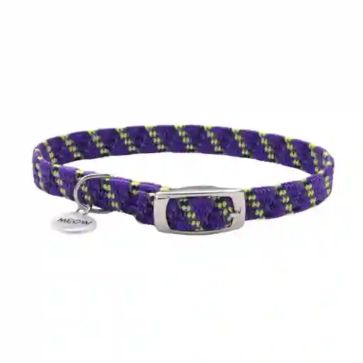 Collar Coastal Elasta Cat Morado / Verde