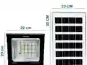 Reflector Solar Led Exterior 200w Luz Blanca Panel Y Control