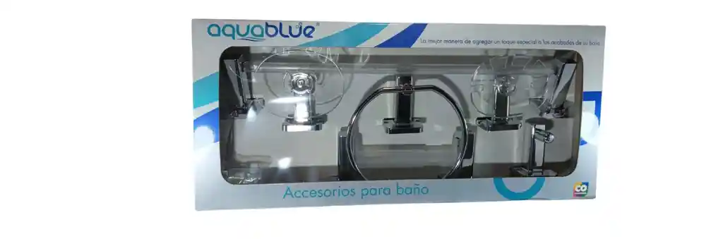 Accesorios Para Baño Aqua Cromado