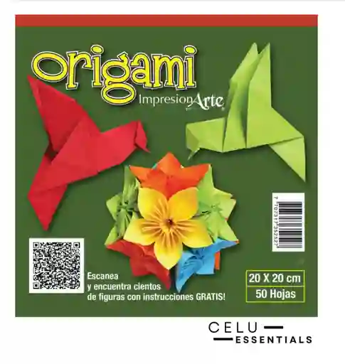 Block Origami Estampado 15 X 15 Cm