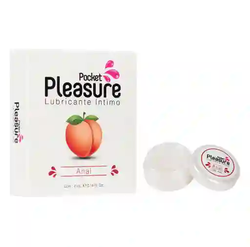 Lubricante Dilatador Anal Desensibilizante X4ml Pocket Pleasure Más Placer