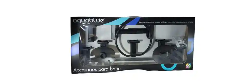 Accesorios Para Baño X6 Piezas Negro