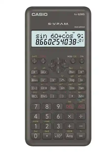 Calculadora Cientifica Casio Original Fx-82ms-2 Edición 240 Funciones