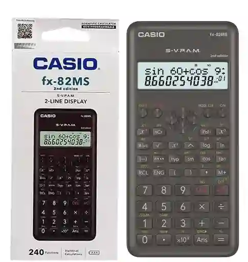 Calculadora Cientifica Casio Original Fx-82ms-2 Edición 240 Funciones