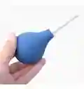Enema Anal Para Limpieza 89ml Silicona Azul