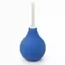 Enema Anal Para Limpieza 89ml Silicona Azul