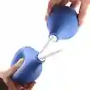 Enema Anal Para Limpieza 89ml Silicona Azul